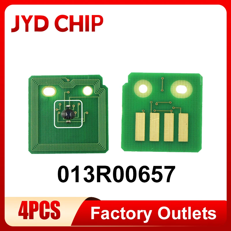 Drum Chip For Xerox WorkCentre 7120 7125 7220 7225 013R00657 013R00660 013R00659 013R00658 Refill Printer Cartridge Chips