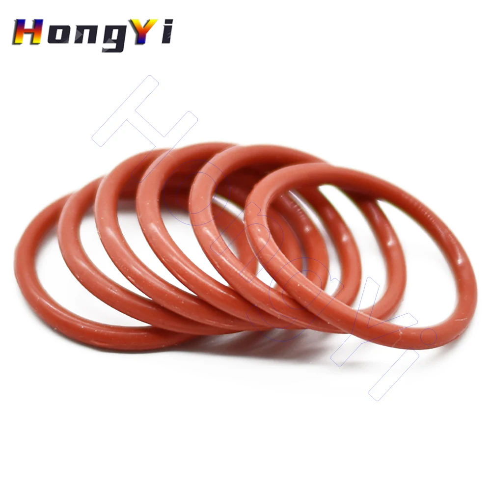 Red VMQ Silicone O-Ring – 272mm ID X 5.3mm Wire Diameter, Heat Resistant To 200°C, 1pc