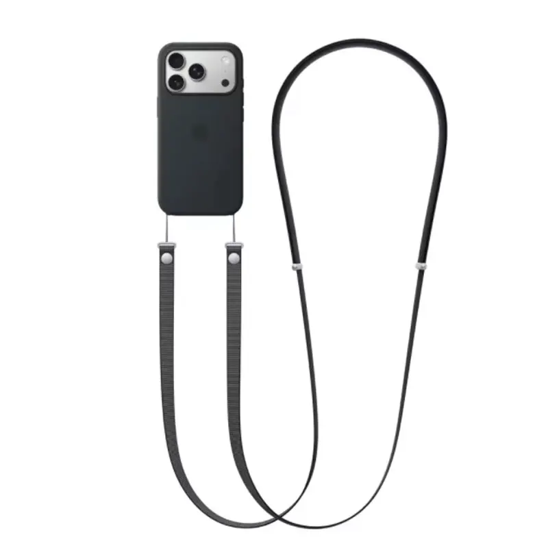 Premium Magnetic Crossbody Phone Case with Adjustable Neck Strap and Multi-functional Lanyard