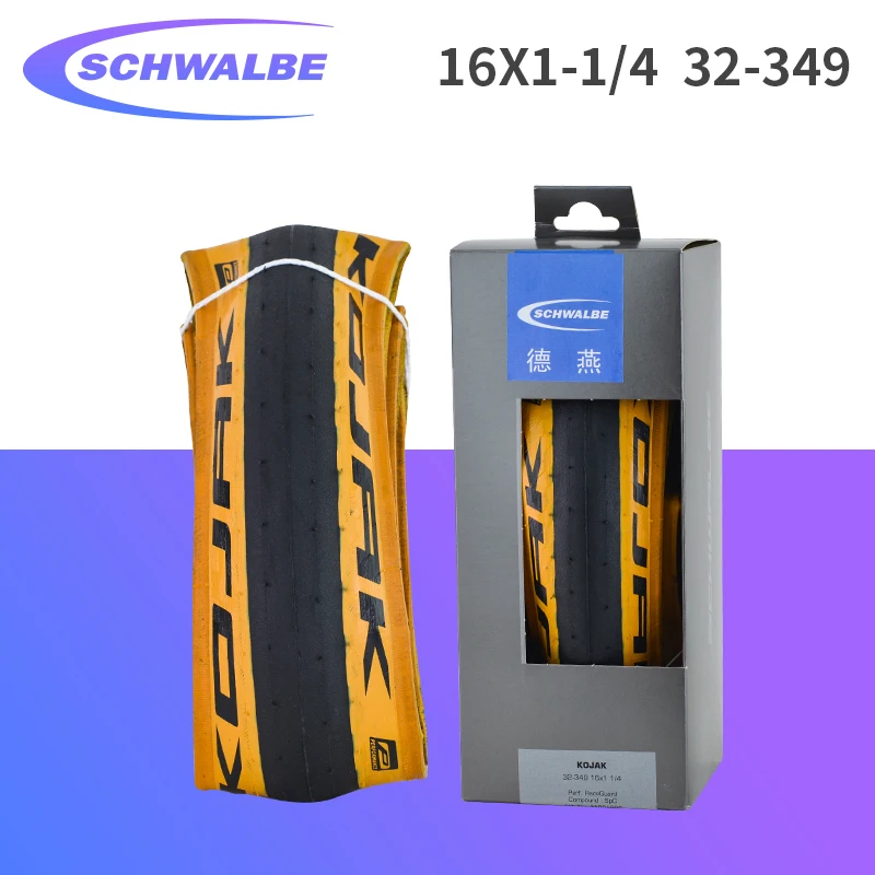 SCHWALBE KOJAK 16x1 1/4 Small Wheel Folding Bike Tire 16inch