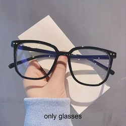 Elegant Unisex Large Square Reading Glasses, Fashionably Designed for Comfortable Reading (+1.0 to +4.0) (Light black)