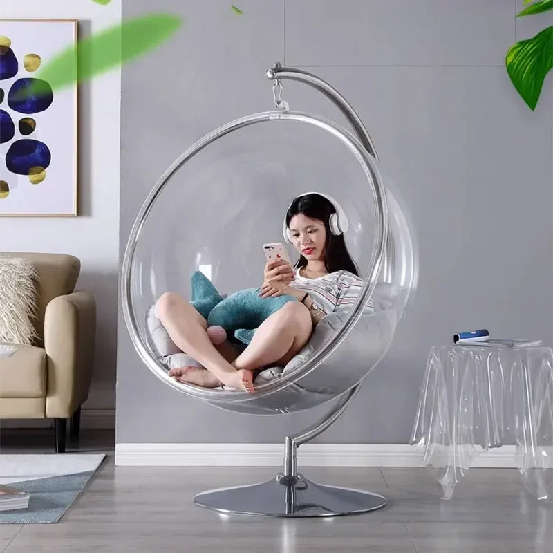 Ball Chair Clear Hanging Chair Comfortable Indoor Bubble Chair - Main Image