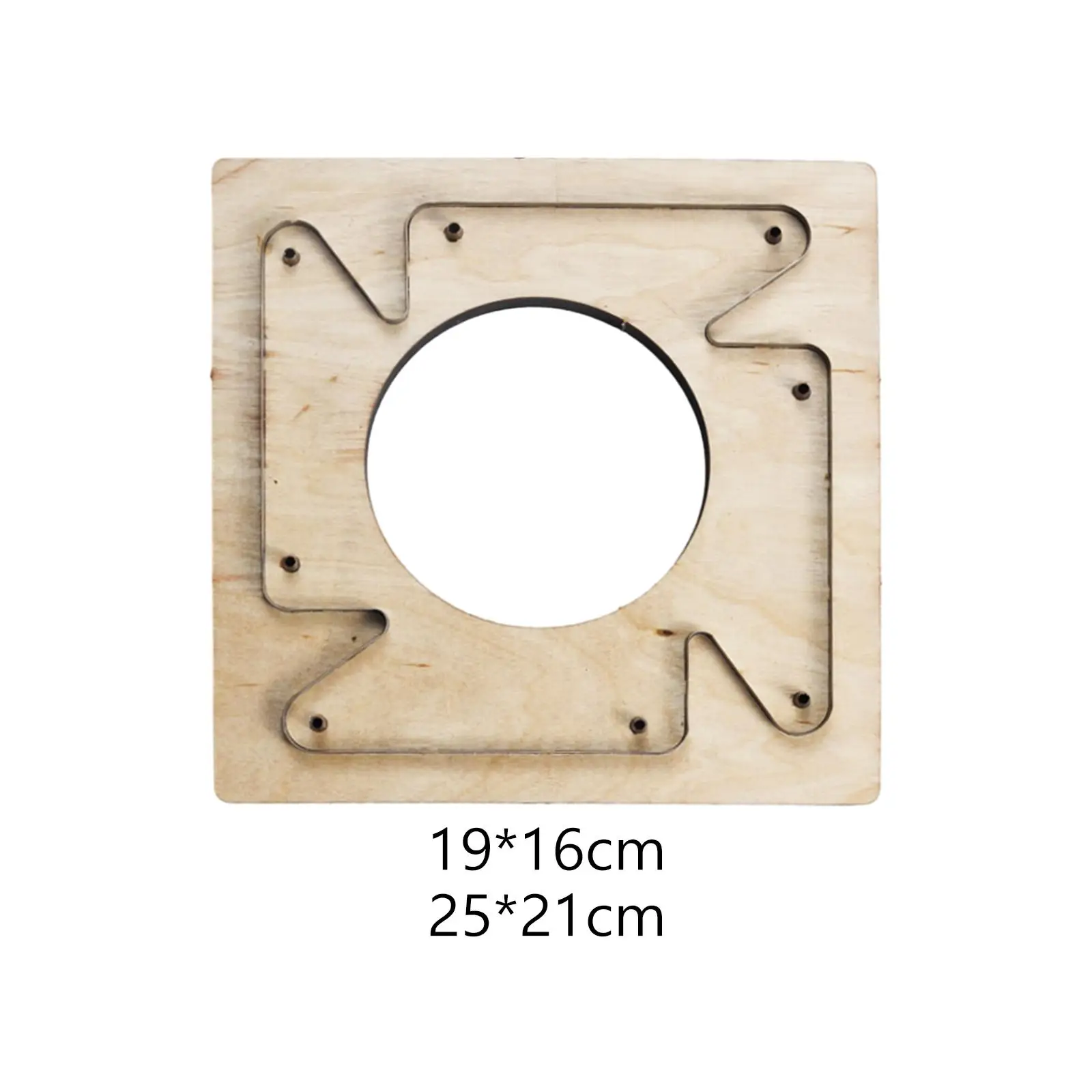 

Leather Model Punch Punching Template Easy to Use Leather Cutter Moldel Leathercraft Handwork Leather Catchall for Home