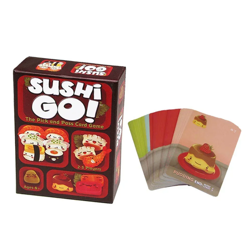 Sushi Go game, Family Gathering Game, Board Game, Card, birthday, Christmas Gift 6