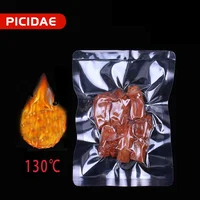 High Temperature Cooking Vacuum Clear Packaging Freezer Food Saver Bags Meat Snacks Storage Heat Sealing Plastic Package Pouchs 1