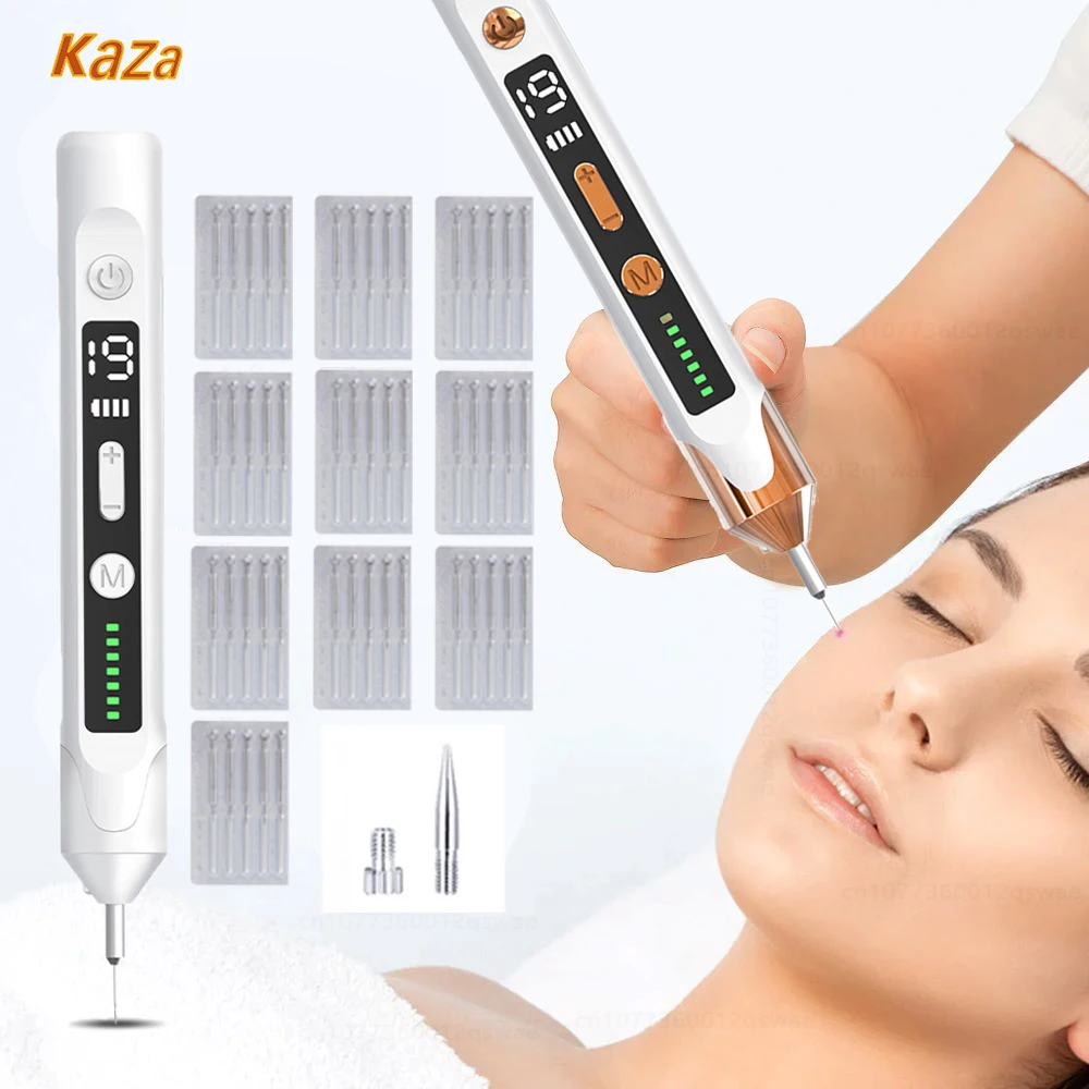 Laser Plasma Pen for Skin Tag Remover Freckle Black Dot Eliminator Papilloma Mole Pimples Wart Tattoo Removal