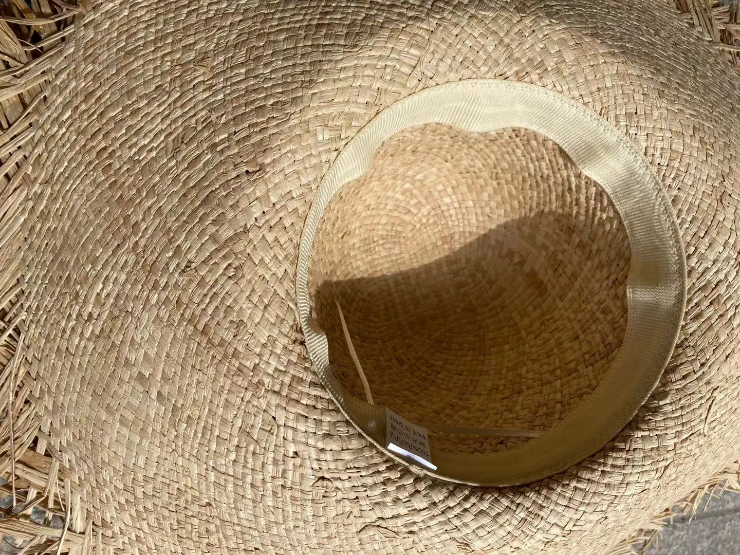 Summer Natural Raffia Sun Hat For Women Wide Brim fashion Ribbon Floppy Shade Straw Hat Girl Outdoor Vacation Beach hat panama beach hat women sun hat