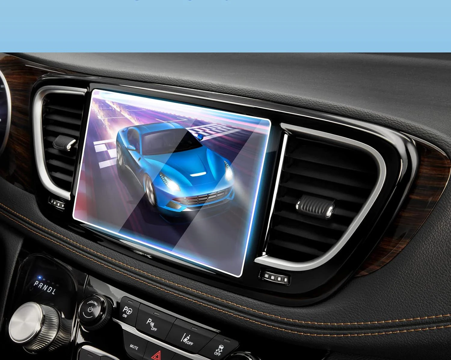 Для 2024 2023 2022 2021 Dodge Durango / Chrysler Pacifica автомобильный сенсорный экран gps навигация защита аксессуары ПЭТ пленка