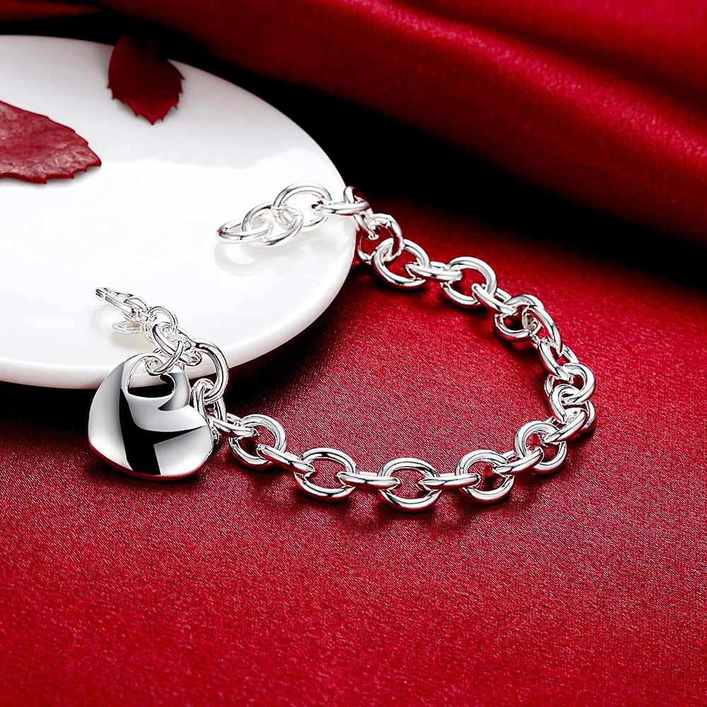 Silver Lockit bracelet, sterling silver - WOMEN - Jewelry