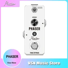 

Rowin Guitar Phaser Pedal Analog Phase Effect Pedal For Electric Guitar Vintage & Modern Modes With Mini Size True Bypass