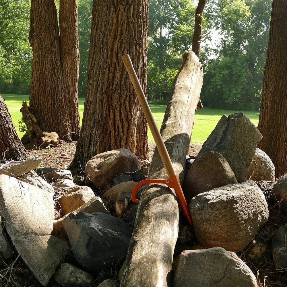 Roller Felling Lever Garden Backyard Lifter Log Peavy Rustproof Cant Hook Tools Home Backyard Lifter Rustproof Roller Tool 3