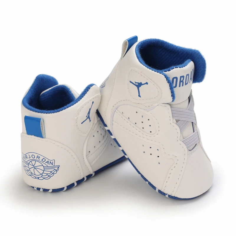 Baby Shoes Boy Basketball Theme Sports Newborn Walking Sneakers Shoes for Birthday 5