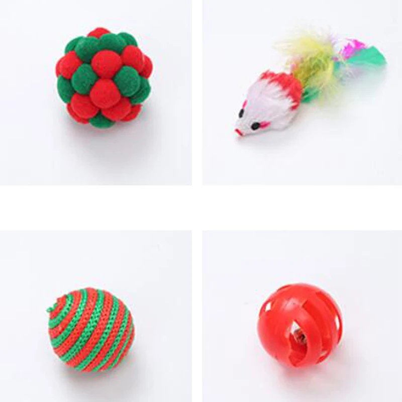 Christmas Pet Toys Christmas Cat Cute Funny Toy Sets Pet Christmas Gift Pet Hot Sale Simple Toys 2024 New - Image 5