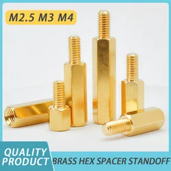 Hex Brass Male Female Standoff Mount Spacer Screw - M4(thread 6mm)