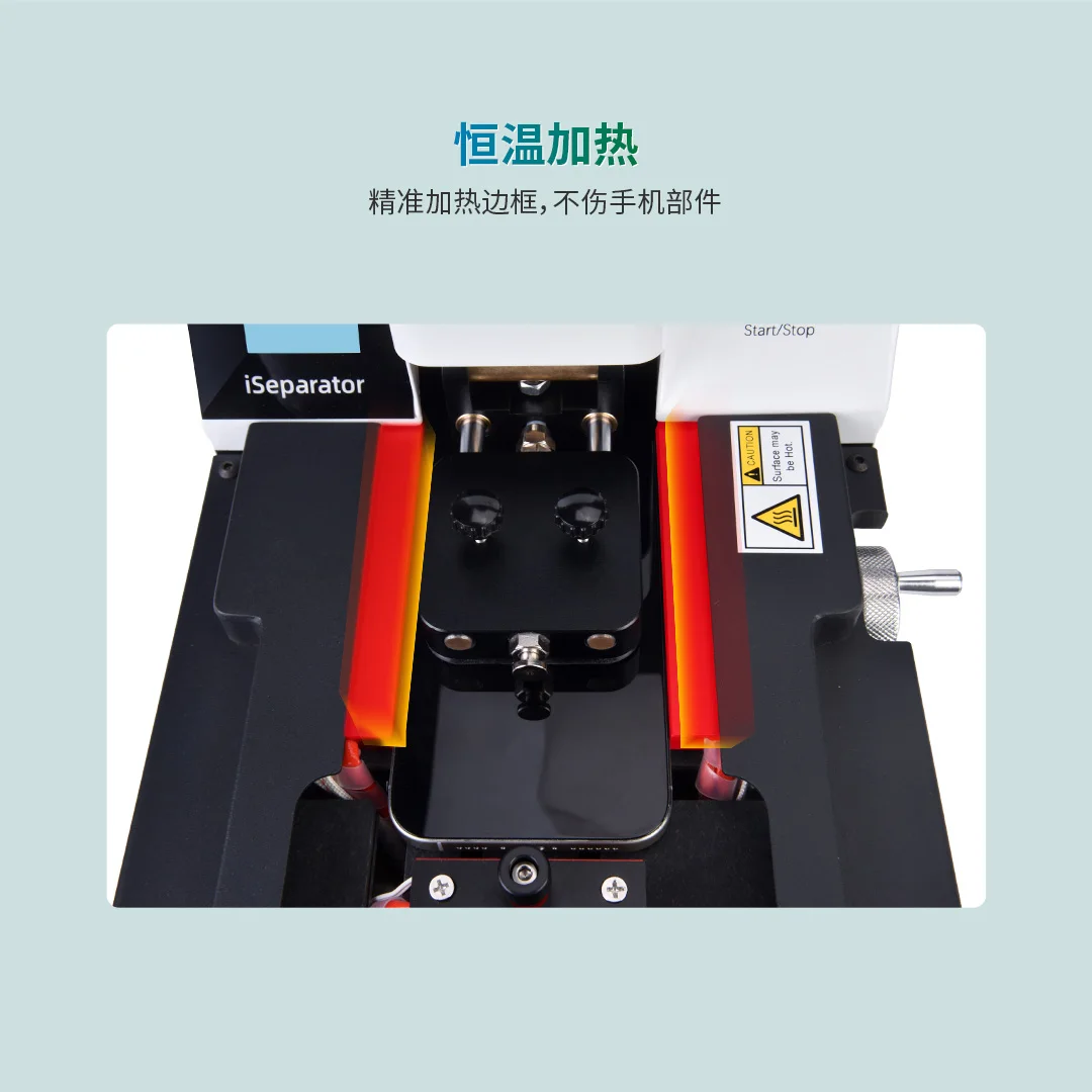 REFOX RF40 반자동 스크린 분리 기계, IP 6-16 프로 맥스, LCD 디스플레이 스크린 가열 분리기 분해 기계