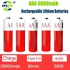 USB 1.5VAAA Rechargeable Batteries 6800mAh Li-ion Battery For Remote Control Mouse Electric Toy Battery aaa rechargeable battery 1
