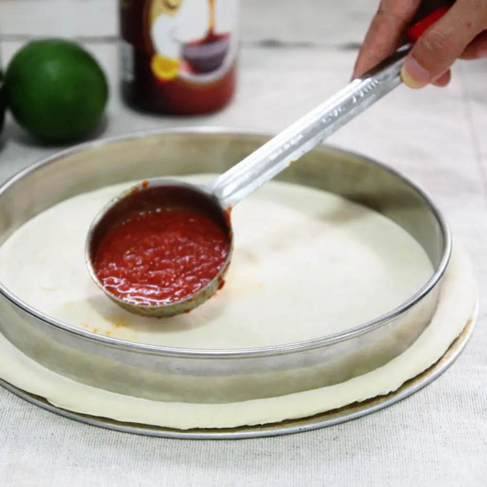 Excellent Sauce Ladle Multi-purpose Clear Scale Mark Lightweight Pizza Sauce Portion Control Ladle Tableware
