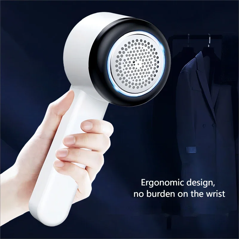 Electric Household Clothes Shaver Lint Remover Digital Display Fuzz Remover Hair Ball Trimmer