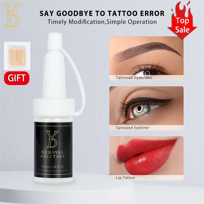 Tattoo Remover Transparent Liquid Cleaning Agent for Old Tattoos on Eyebrow Lips Eyeliner Skin tattoo ink,tattoo ink pigment,tattoo ink kit,tattoo transfer cream,tattoo pen kits,tattoo needles