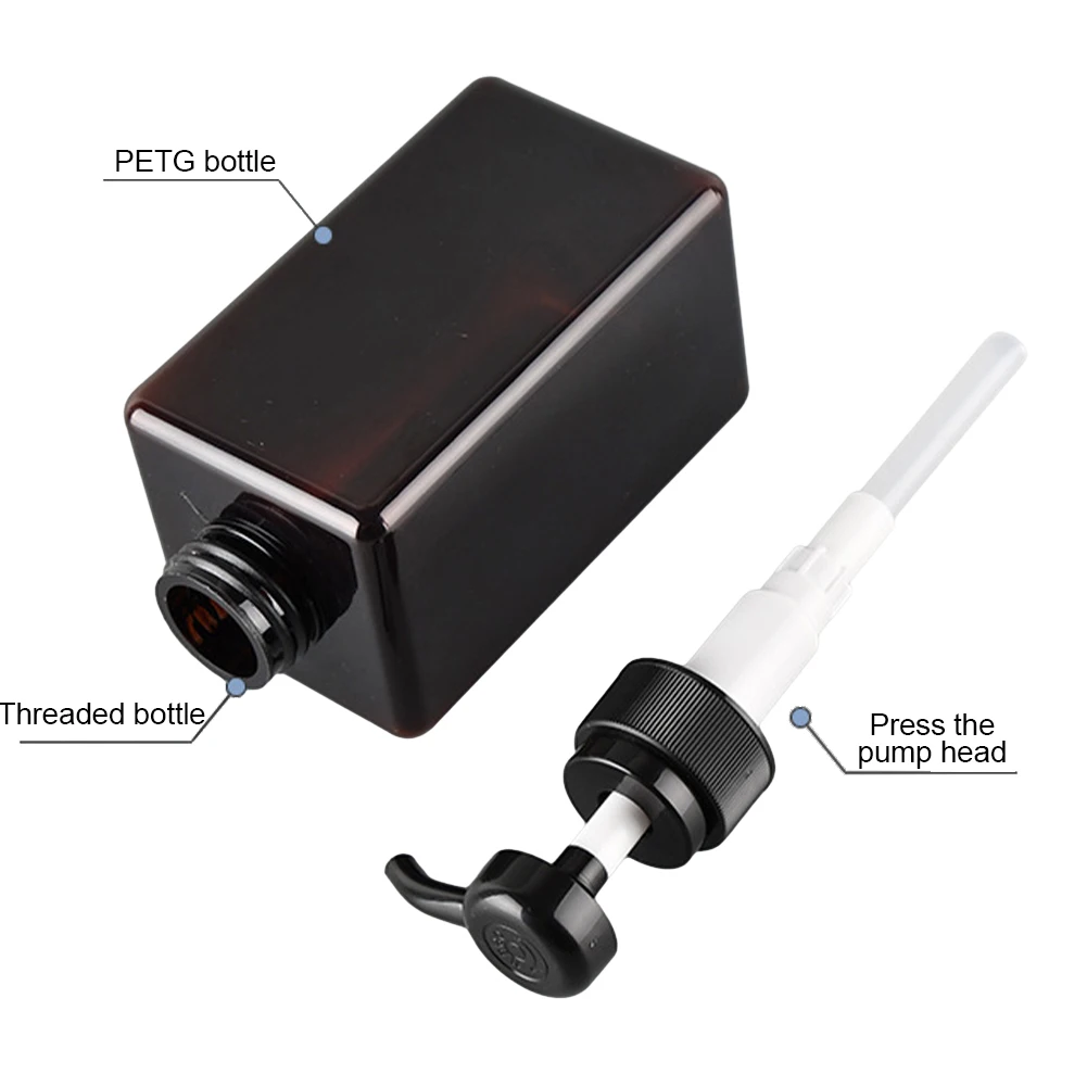 1pcs 150ml Foaming Soap Dispenser Refillable Hand Pump Bottle Container Bathroom Shower Gel Shampoo Refillable Bottle