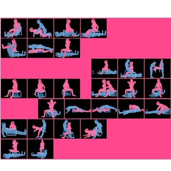 Bounce Love Sex Knight Chair Weightless Adult Sex Furniture With Inflatable 2 In 1 Sex Pillow Love Chairs Furniture 2