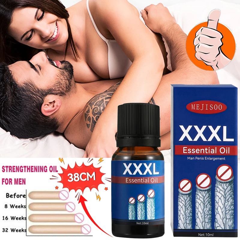 Penis Massage Oil 10ml Penis Thickening Growth Massage Oil Big Dick Cock Erection Enhance Products Care Increase XXXL Size climax delay doping
