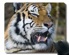 Gaming Mouse Pad Custom,Tiger Predator Big Cat 174728 Mouse Pads With Stitched Edges 