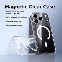 UGREEN Magnetic Shockproof TPU Phone Case with MagSafe Compatibility (For18ProMax 17ProMax)