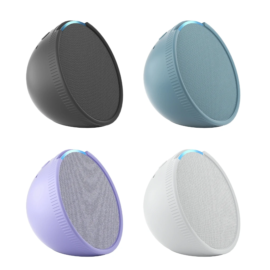 

Silicone Audio Box Cover Case Waterproof Speaker Protective Sleeve for Amazon Echo Pop Shockproof Anti Drop Accessories Dropship