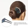 Shell Hairpin Women Stick Girls Fork Clasp Ancient Accessories U Shape Woman Retro 3
