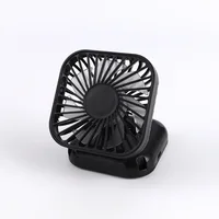 1pc Hanging Neck Fans With Vanity Mirror Outdoor Handheld Multifunction Fan Home Desktop Folding USB Rechargeable Mute Mini Fan 1