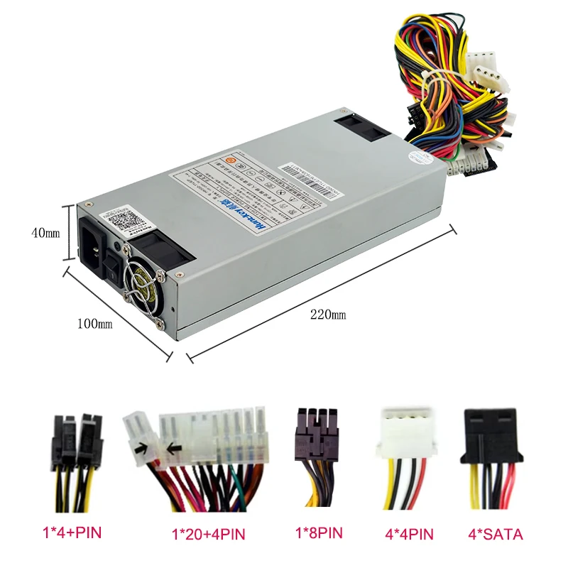 새로운 무소음 460W 1U 서버 산업용 제어 전원 공급 장치 쿨러 HK560-11UEP