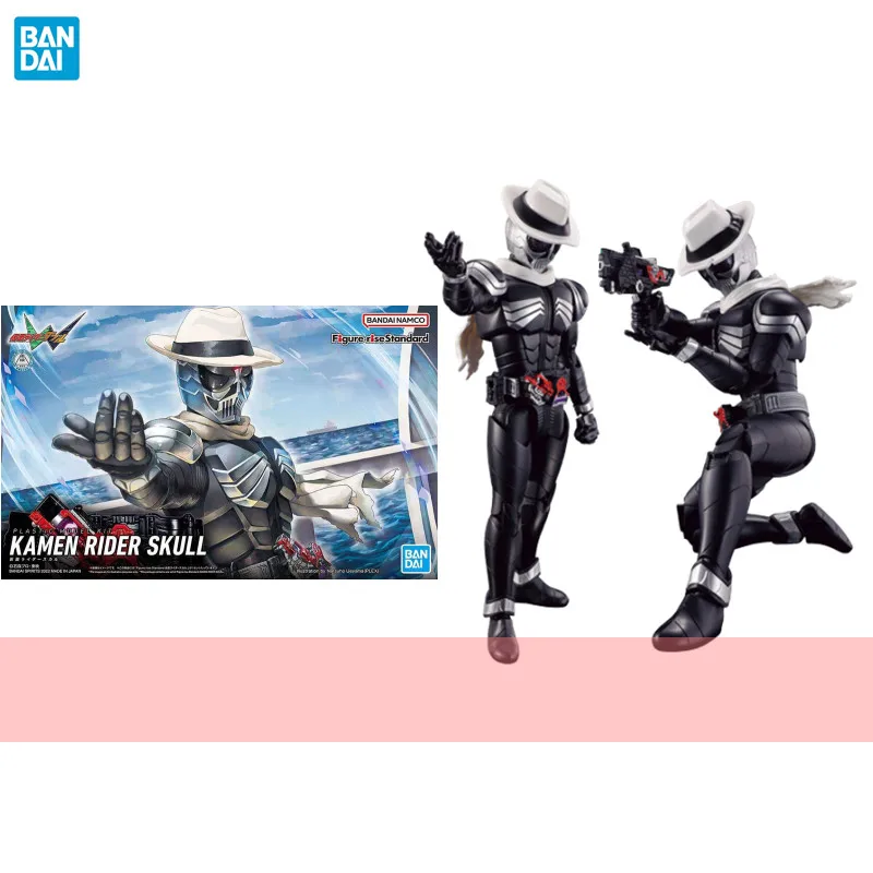 

Bandai Original Figure-rise Standard Masked Kamen Rider Anime Figure KAMEN RIDER SKULL Action Figure Assemble Toys Gift Children