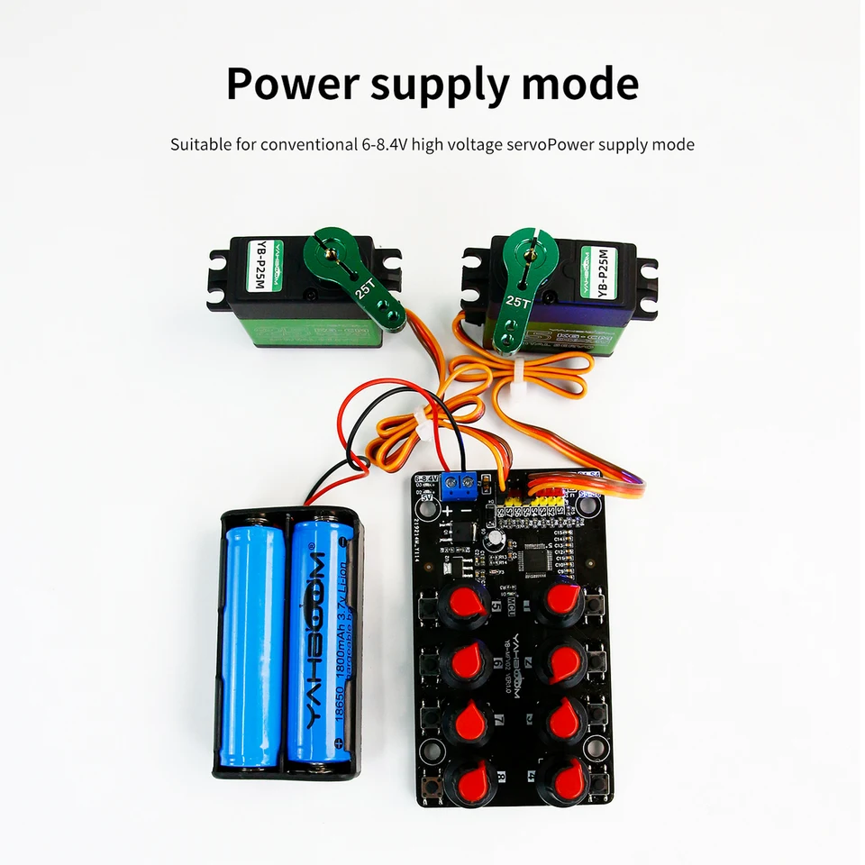 Servo Controller E Tester A Manopola 8 Vie - Con STM32 E LED - Foto 5