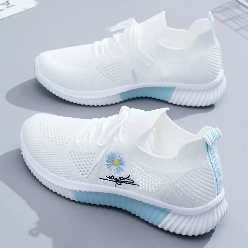 Womens Sneakers Running Shoes Summer Sports Shoes Women's Casual Running Breathable Mesh