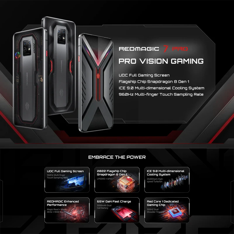 REDMAGIC 8 Pro Gaming Smartphone - Product Page - REDMAGIC (Global)