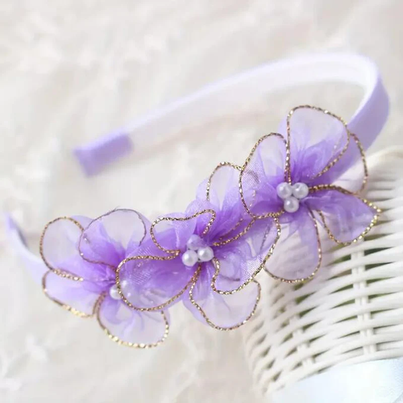 Chiffon Fiori 10 Pezzi di Fiori di Chiffon Accessori for Capelli Fai da