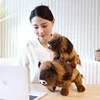 Creative Small Simulated Bison Doll Children's Rag Doll Activity Small Gift Plush Toy Calf Buffalo Yak Doll Chair Cushion 3