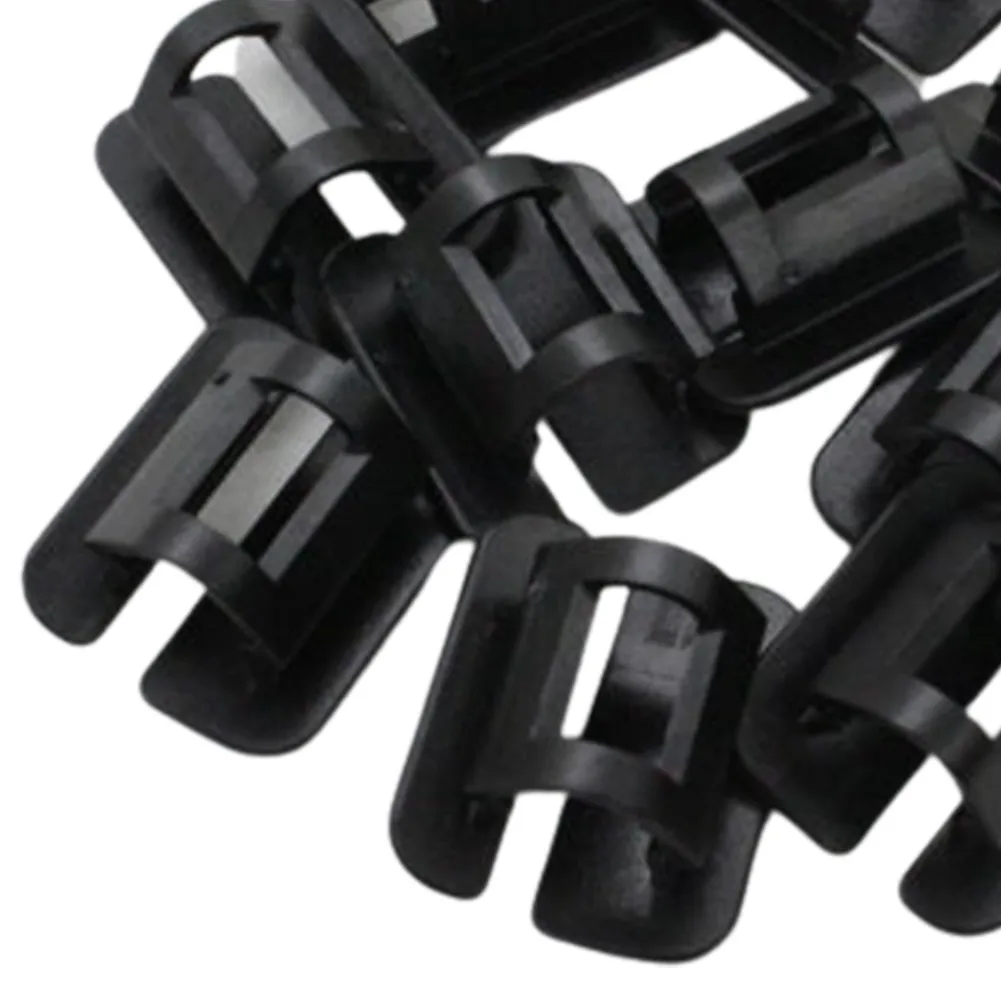 

Nylon Retainer Holder Pad Clip For Volvo Black Clip-On For Volvo 9182822 Heat Hood Insulation Left Lining Matte Nylon