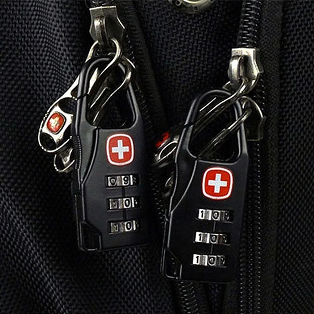 Mini Alloy Anti-Theft Combination Padlock for Travel and Outdoor Use