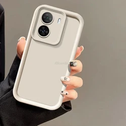 Enhanced Shockproof Matte Soft Cover Case with Camera Protection for Poco M6 Pro 5G (White)