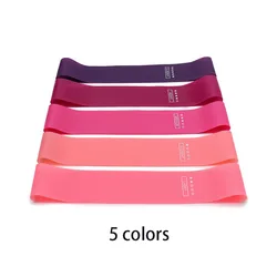 5-Piece Fitness Resistance Bands Set for Yoga, Pilates, and Exercise (5Pcs colors)