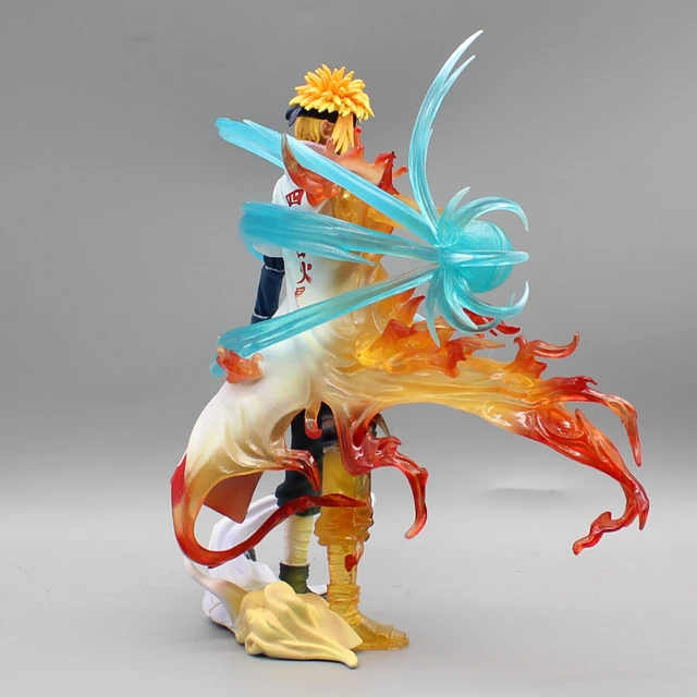 Figuras de Naruto de Pvc, estatuilla de Anime de Minato, norikaze, Evil Gk,  estatua de cuatro generaciones, modelo de muñeca, juguetes coleccionables,  regalos, 26cm Fivean Figuras de anime