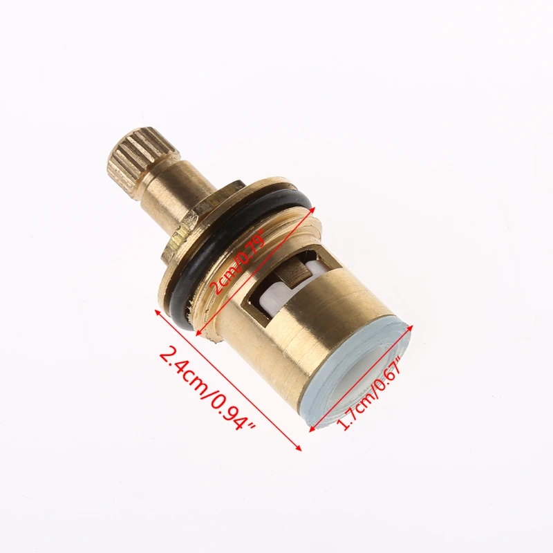 

Tap Valves Replacement Brass Tap Cartridge Valves Ceramic Disc Gland DropShipping