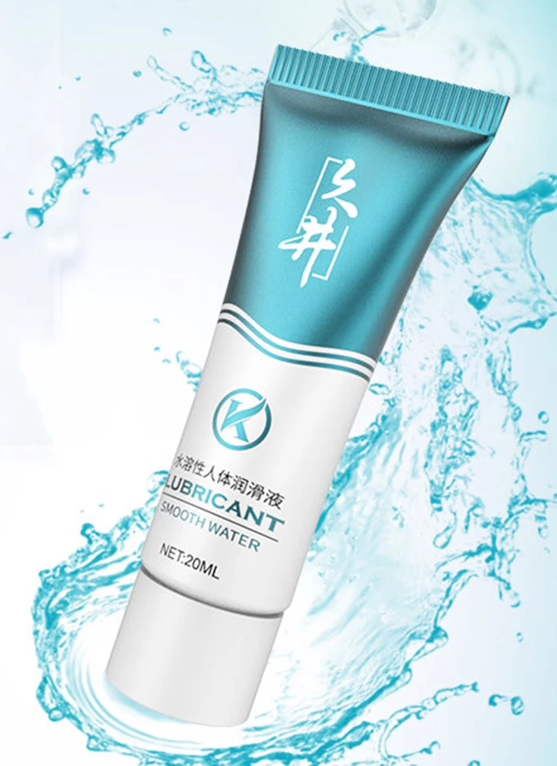 Sex Lubricant 20mL transparent Lubricant Water-based Sex Oil Vaginal Anal Gel Adults Product Dildo/Vibrators lubricants