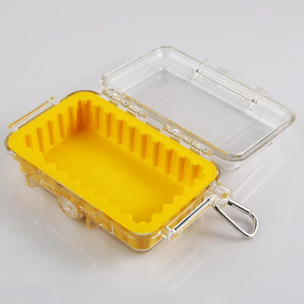 Outdoor Survival Box S/L Transparent Moisture-proof Waterproof Shockproof Anti Pressure Sealed Case Camping Storage Tools