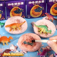 Dinosaur Eggs jurassic Park Tyrannosaurus Model Toys Scientific Mining Archeology Digging Educational Toys For Kid Boy 1