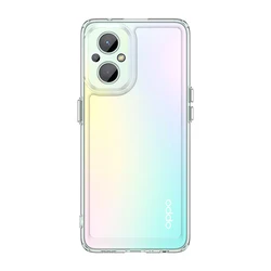 Candy Shockproof Silicone Bumper Phone Case for OnePlus Nord N20 5G (Clear)