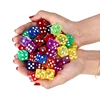20PCS Transparent Colored Dice 16MM Leisure toys Drinking Party Games For Adults Mahjong Juegos De Mesa Divertidos Partyspiele 3