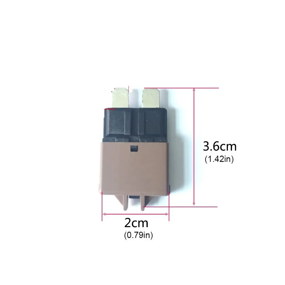 5-30A Circuit Breaker Manual Reset Automatic Recovery ATC Blade Fuse Over-current Protection Auto Accessories Car Protectors